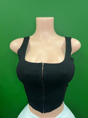 Corset Me Crop Top