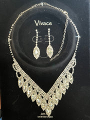Necklace and earrings set