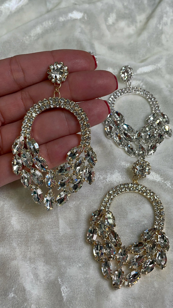 Ballroom Rhinestone Earrings