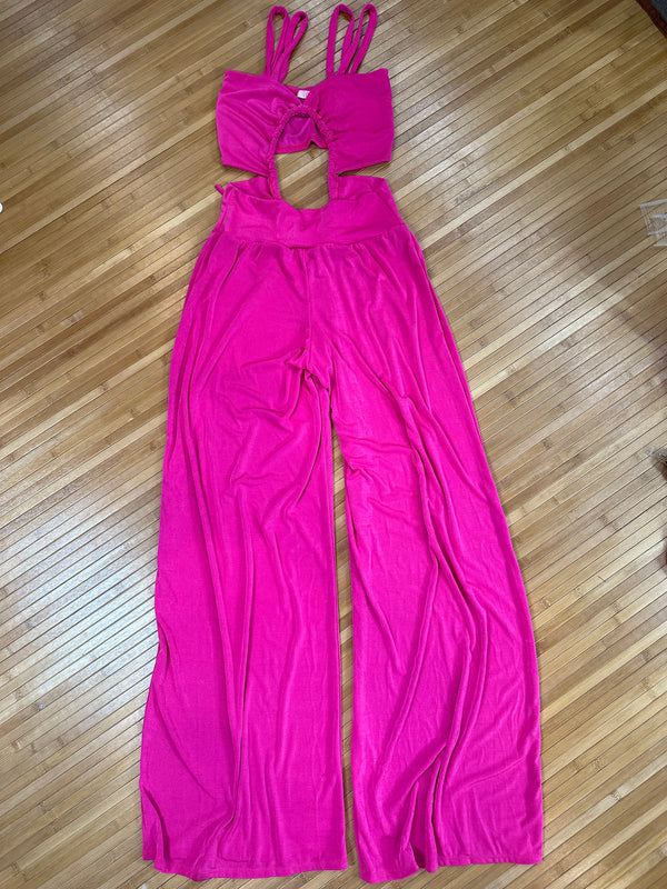 Fushia Jumpsuit