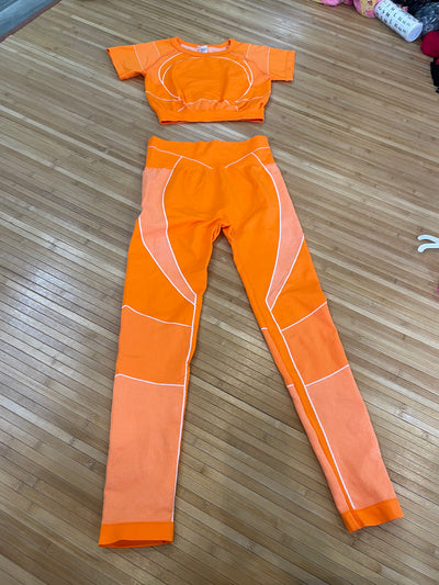 Bright Spandex Pant Set