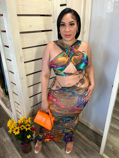 Crayola Skirt Set