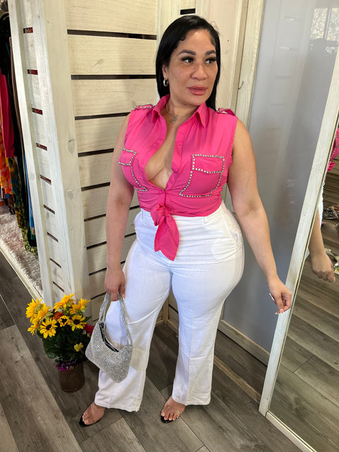 Diamond Cut Blouse
