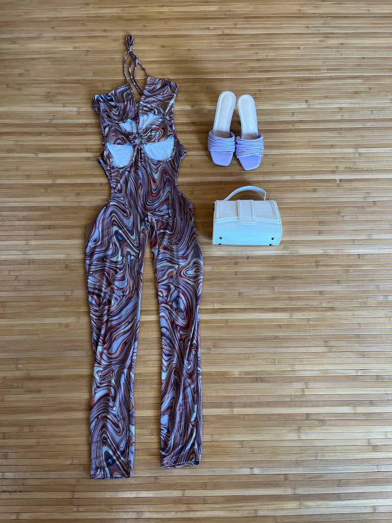 Open Thighs Jumpsuit.