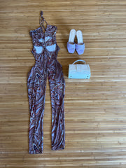Open Thighs Jumpsuit.