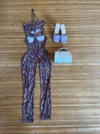 Open Thighs Jumpsuit.