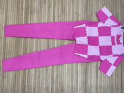 Checker Top Pant Set