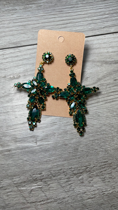 Cross Diamond Earrings