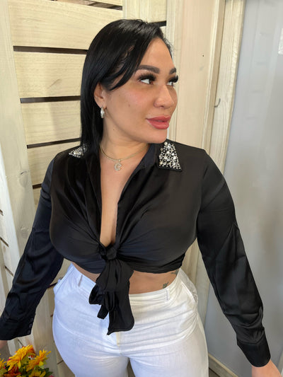 Silk Diamond Blouse