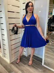 Blue Babydoll Dress